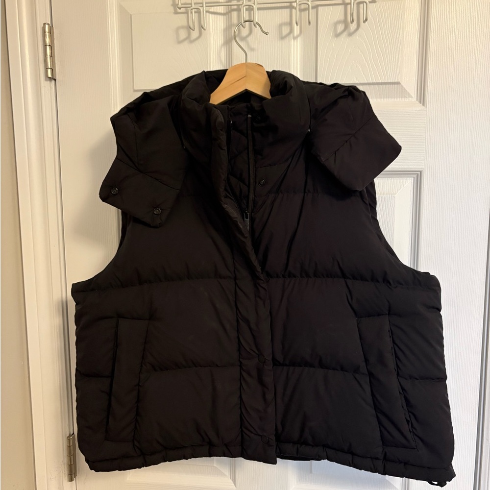 Lululemon Athletica Black Wunderpuff Vest